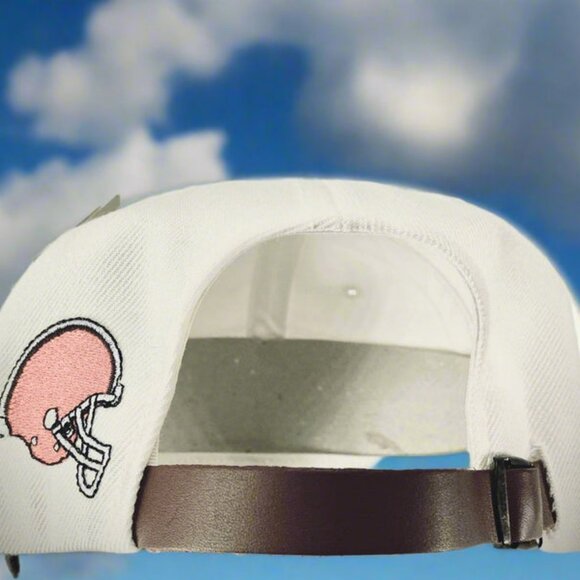 Cleveland Browns Vintage 1999 NFL Adjustable 20% Wool Logo NOS Cap - Picture 4 of 5